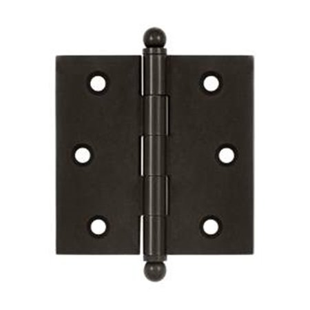 PATIOPLUS 2.5 x 2.5 in. Hinge with Ball Tips, Oil Rubbed Bronze - Solid PA2667038